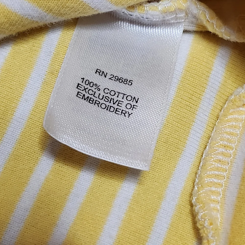 Pendleton Women's Striped Yellow Zip Up Hoodie Jacket Size Small A24